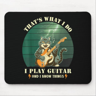 Und Retro Das Ist Gitarre Spielen Mousepad