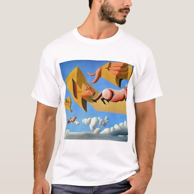 Und Schweine werden fliegen T-Shirt (Vorderseite)