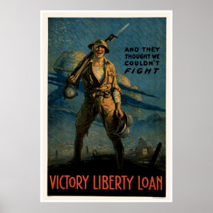 Und sie dachten, wir könnten nicht kämpfen poster