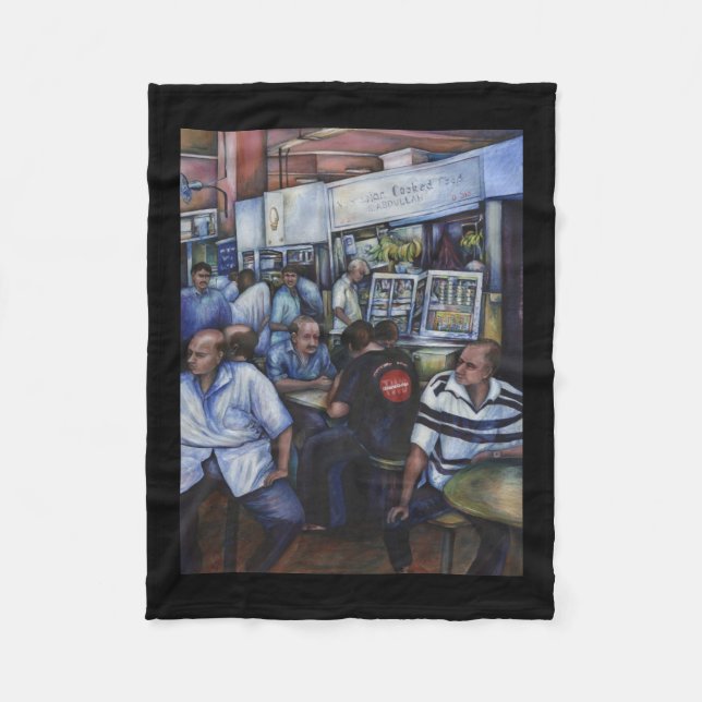 Und...sie hat den Mailman Verheiratet Fleecedecke (Vorderseite)