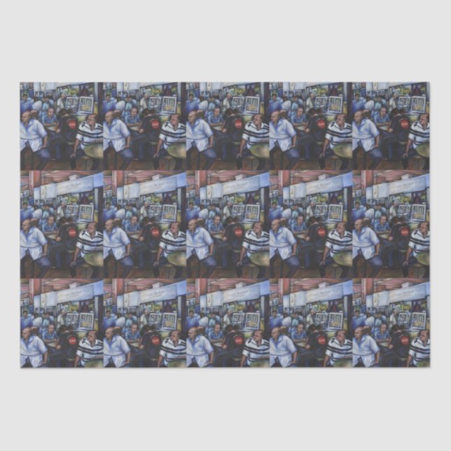 Und...sie hat den Mailman Verheiratet Seidenpapier (Vorderseite)