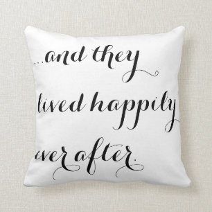 Und sie lebten glücklich überhaupt nach kissen