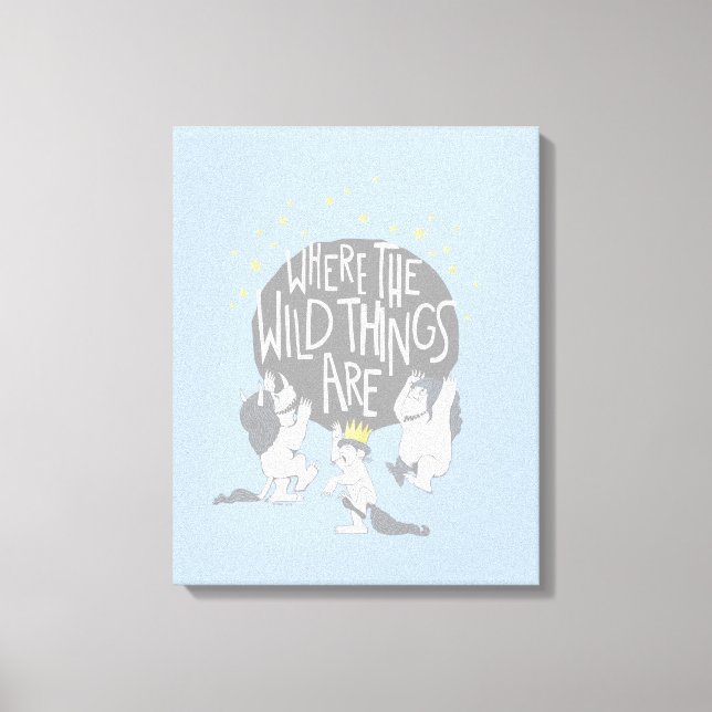 Und sie rockten ihre schrecklichen Ruder! Leinwanddruck (Vorderseite)