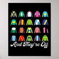 Und sie sind abseits von Pferderennen Derby Day Fu