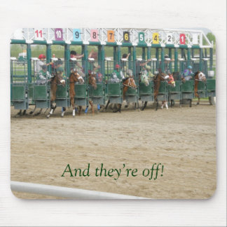 Und sie sind aus! mousepad