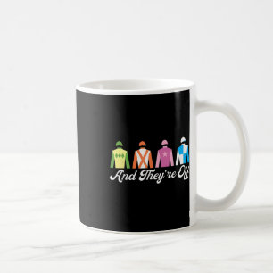 Und sie sind vom Racing Derby Day Kaffeetasse
