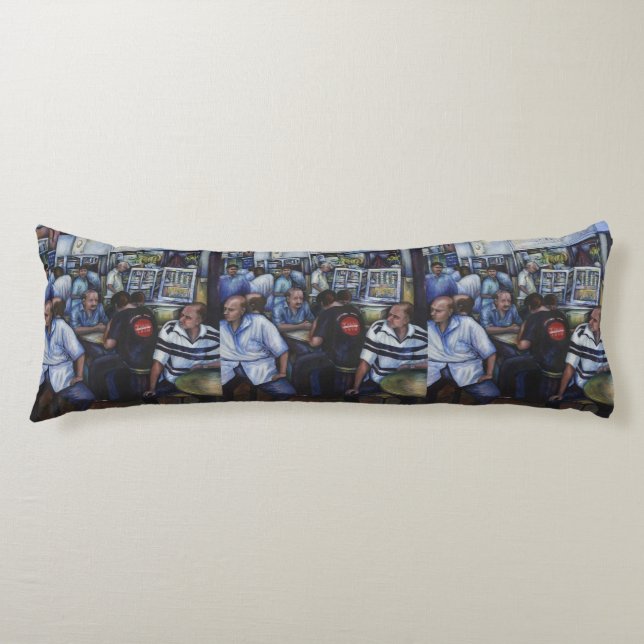 Und...sie Verheiratet den Mailman, Singapur Seitenschläferkissen (Vorderseite)