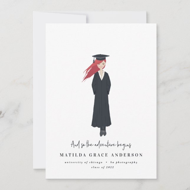 Und so beginnt das Abenteuer mit der Abschlussfeie (Vorderseite)