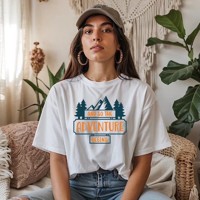 Und so beginnt das Abenteuer T-Shirt (Von Creator hochgeladen)