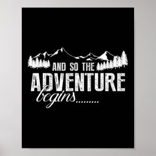 Und so beginnt die Abenteuer-Camping-Straßenreise Poster