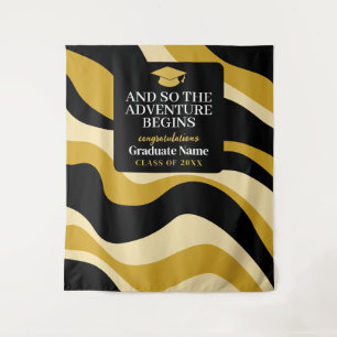 Und so fängt das Abenteuer an - der Hintergrund de Wandteppich