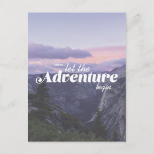 und so... lass des Abenteuers Postkarte