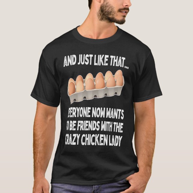 Und so will jeder mit Ch befreundet sein T-Shirt (Vorderseite)