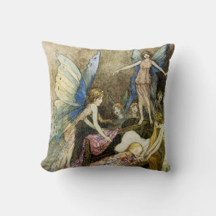 Und süß singend um dein Bett Kissen