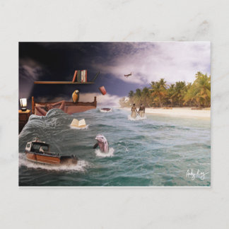 Und während ich schlief postkarte