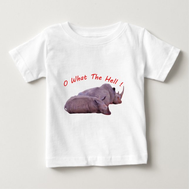 Und was zum Teufel! Baby T-shirt (Vorderseite)