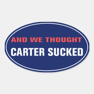 Und wir dachten, Carter Sind zum Kotzen Sticker
