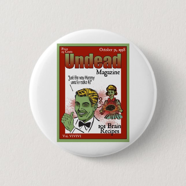 Undead Magazin Button (Vorderseite)