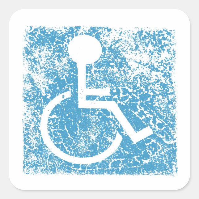 undefiniert quadratischer aufkleber (Vorderseite)