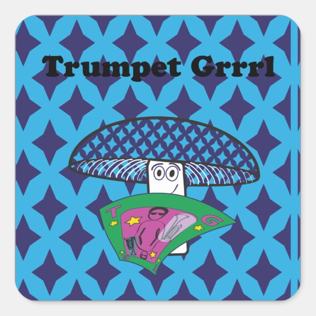 undefiniert quadratischer aufkleber (Vorderseite)