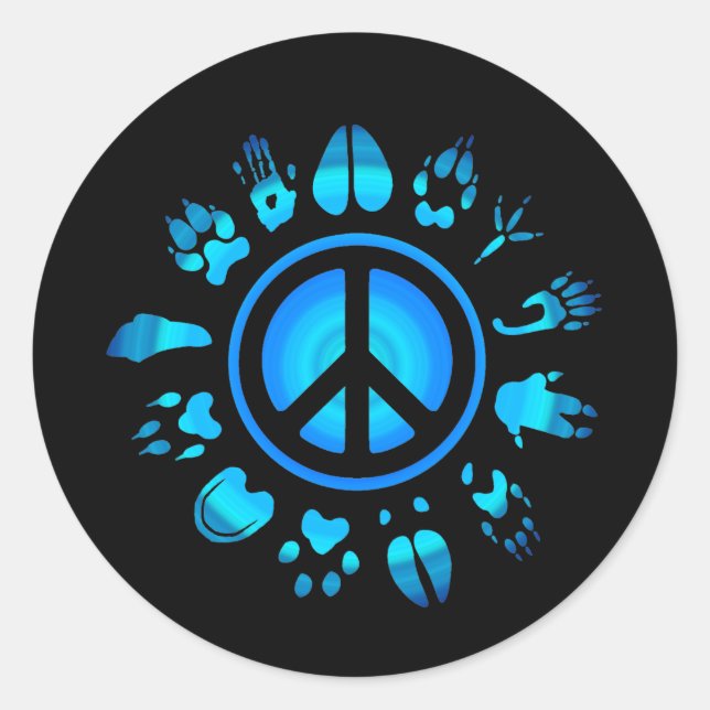 undefiniert runder aufkleber (Vorderseite)