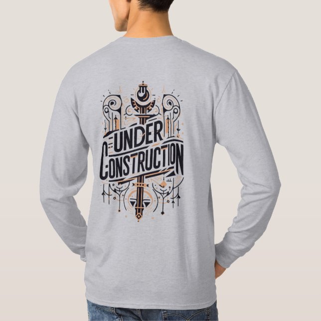 Under Construction T-Shirt (Rückseite)