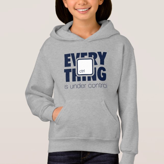 Under ctrl hoodie (Vorderseite)