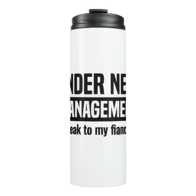 Under New Management Mug Thermosbecher (Vorderseite)
