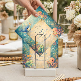 Under The Sea Baby Shower Serviette