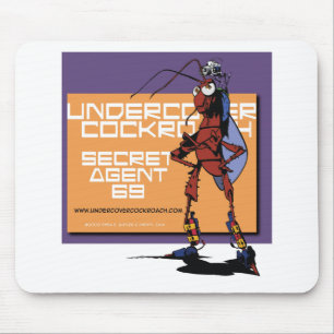 Undercover Schabe Mousepad