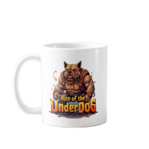 Underdog-Aufstieg-Tasse – Motivierende Kaffeetasse
