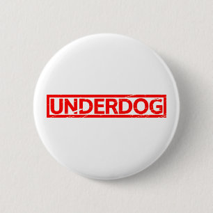 Underdog Briefmarke Button