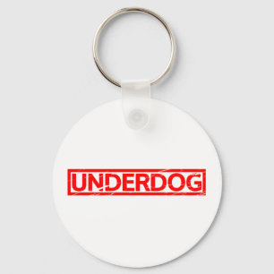 Underdog Briefmarke Schlüsselanhänger