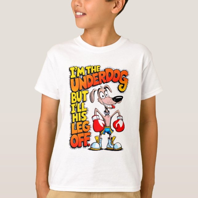 "Underdog Champion" T-Shirt (Vorderseite)