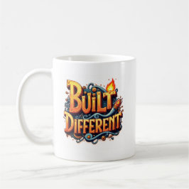 Underdogs Built Different Mug – Motivational Coffe Kaffeetasse
