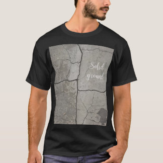 Underground Concrete Unisex Schwarzes T-Shirt