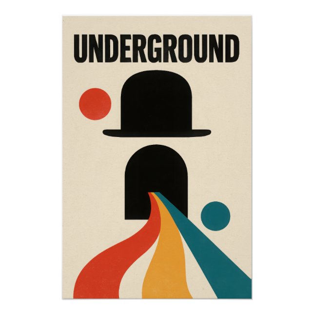 Underground Hat - Poster (Vorderseite)