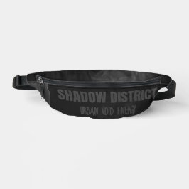 Underground-Tasche Unisex Shadow Schwarz Bauchtasche