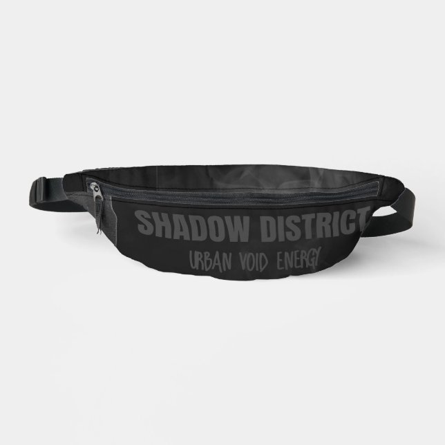 Underground-Tasche Unisex Shadow Schwarz Bauchtasche (Vorderseite)