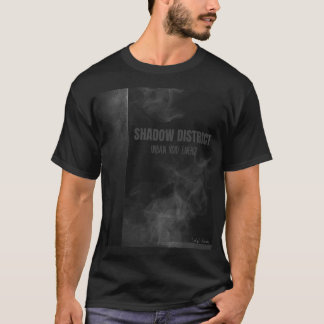 Underground Unisex Streetwear Schwarzes T-Shirt