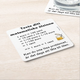 Underlägg — Ölsinne Rechteckiger Pappuntersetzer