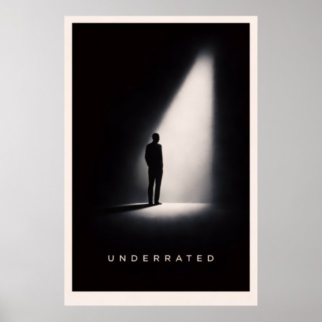Underrated Minimalist Poster (Vorne)
