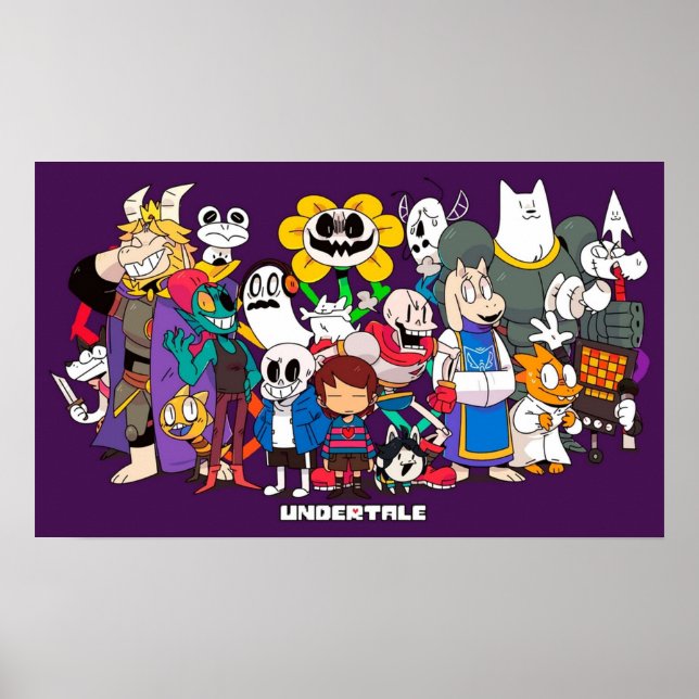 Undertale Adventure Poster (Vorne)
