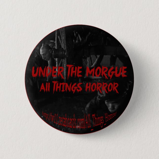 UnderTheMorgue "flippt" Knopf aus Button (Vorderseite)