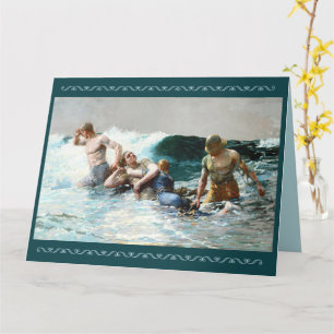 Undertow von Winslow Homer Karte