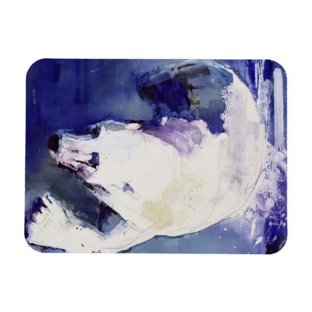 Underwater Bear 1999 Magnet (Horizontal)