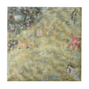 Underwater Life Keramik Tile - Wunderbare Welt Fliese