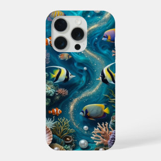 Underwater Pearl Reef iPhone 15 Pro Hülle – Ocean 