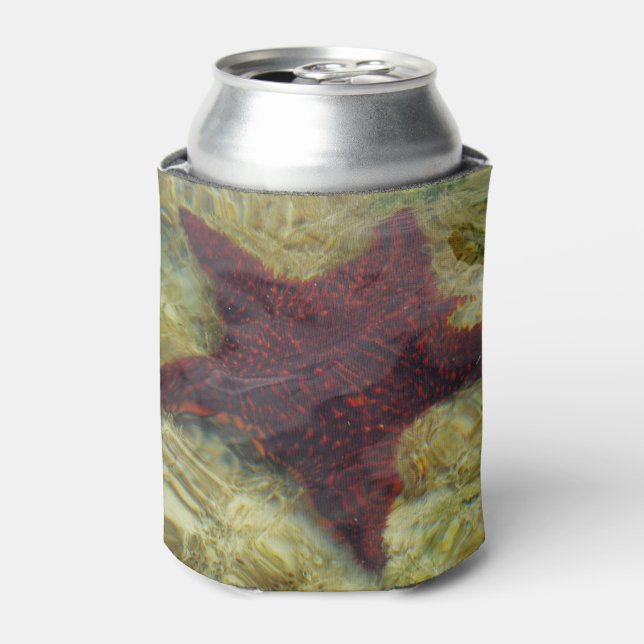 Underwater Starfish in the Bahamas Dosenkühler (Kanne Vorderseite)