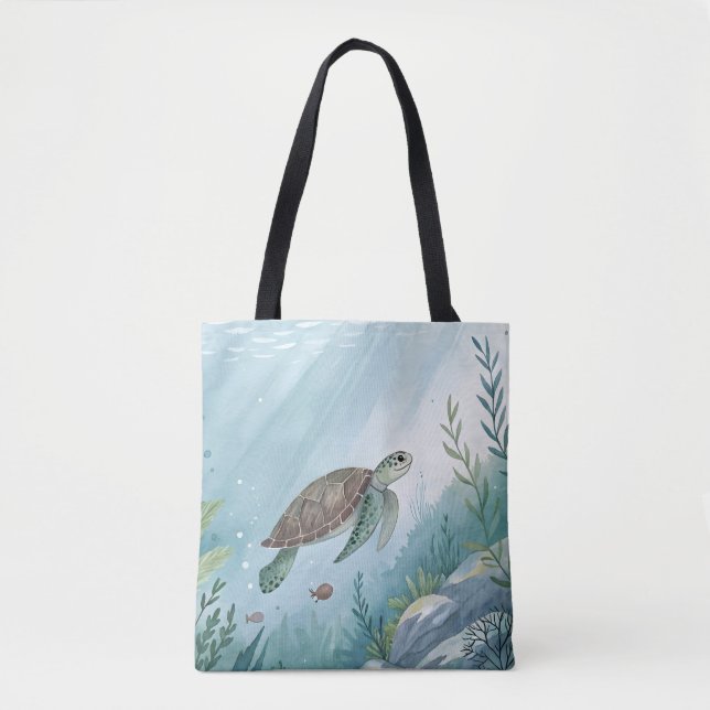 Underwater world with turtle (Vorderseite)